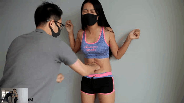 Belly Punch with Cute 18+ Girl #34