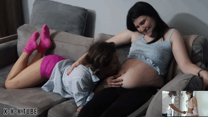 Belly button play and navel play with cute 18+ girl #229