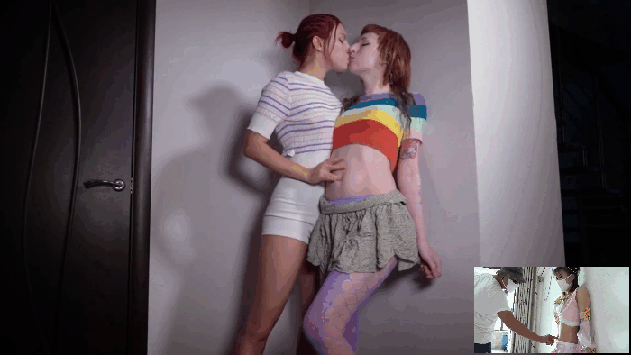 Belly button play and navel play with cute 18+ girl #302