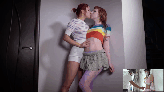 Belly button play and navel play with cute 18+ girl #302